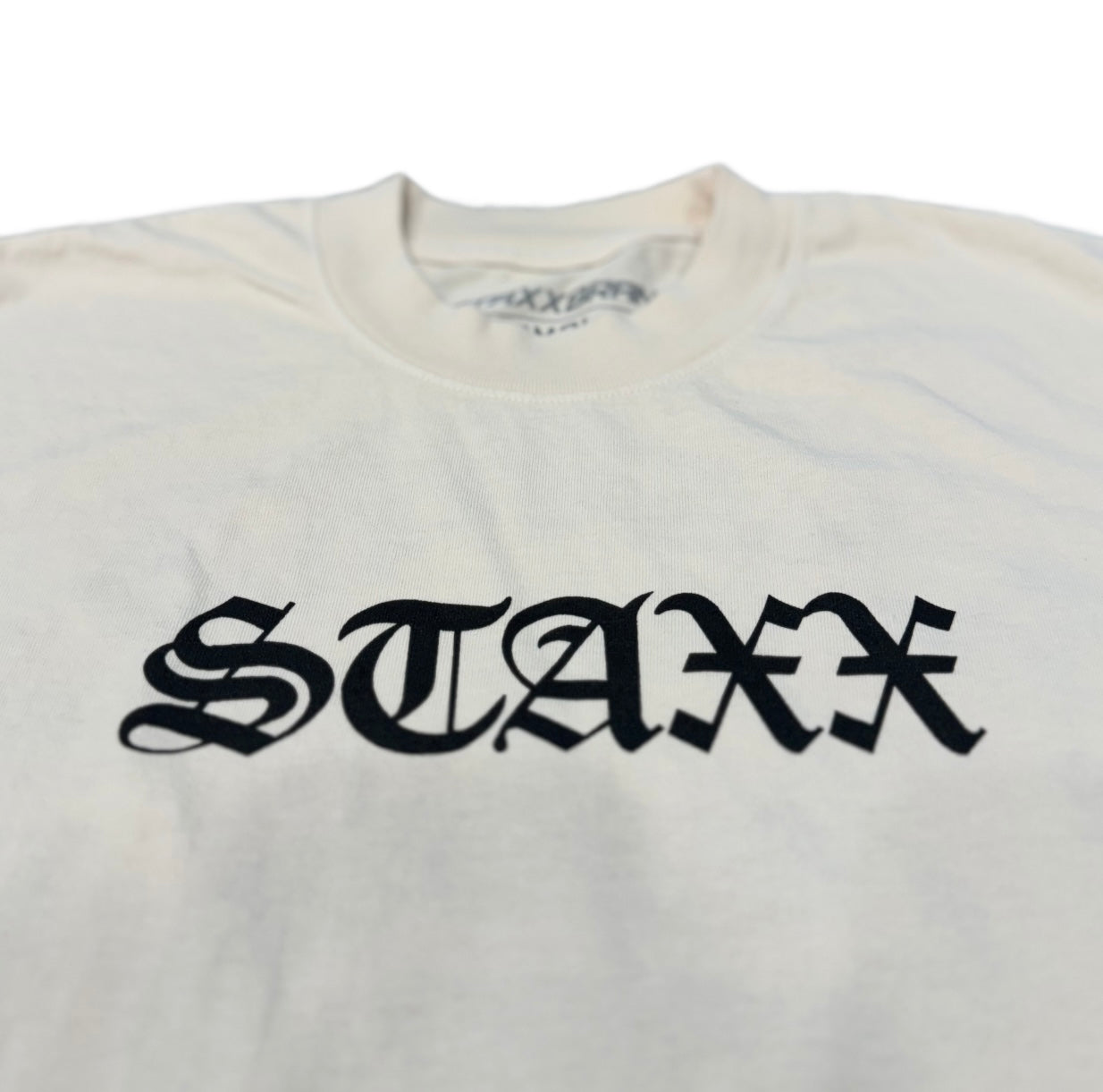 STAXXBRAND STANDARD TEE | CREAM