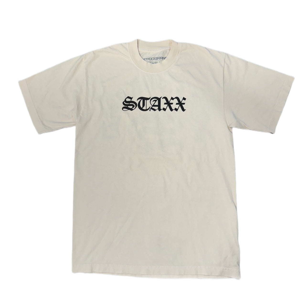 STAXXBRAND STANDARD TEE | CREAM