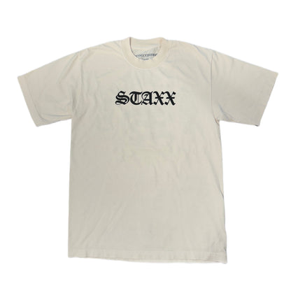 STAXXBRAND STANDARD TEE | CREAM