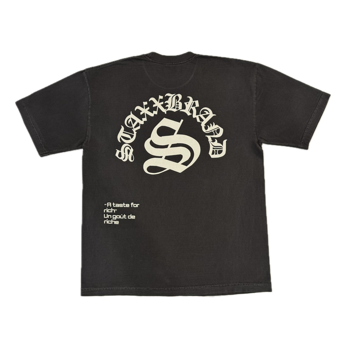 Staxxbrand Standard Tee | Vintage Black