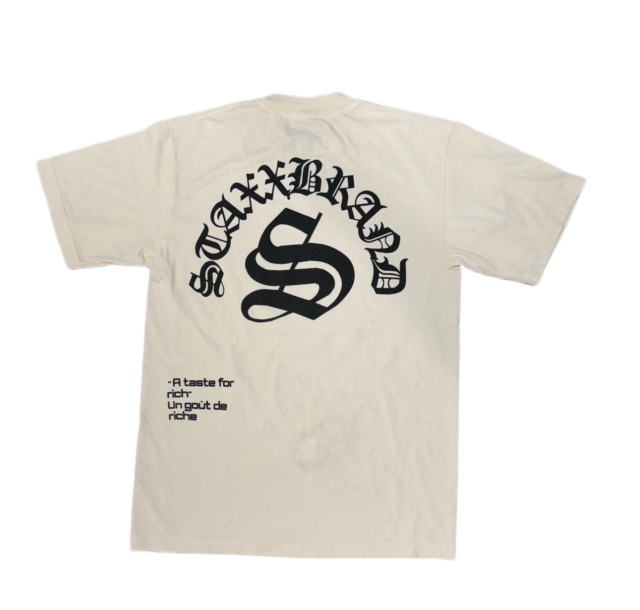 STAXXBRAND STANDARD TEE | CREAM