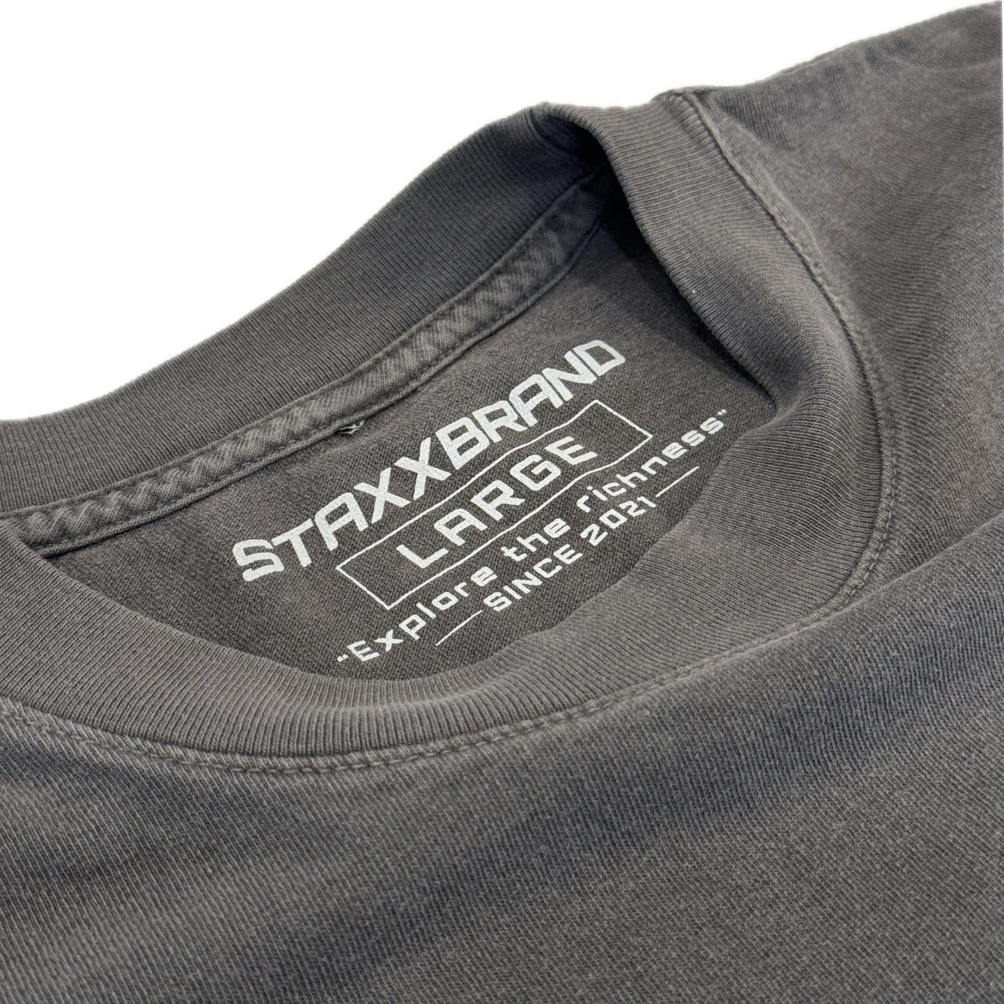 Staxxbrand Standard Tee | Vintage Black