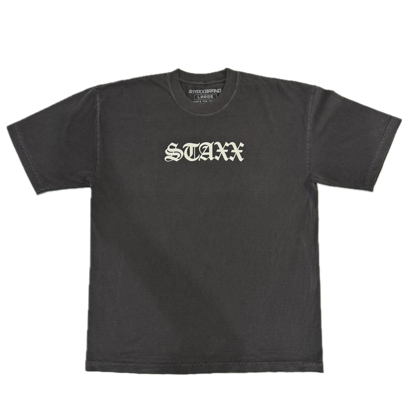 Staxxbrand Standard Tee | Vintage Black
